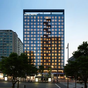 Hotel Front - Evening/Night