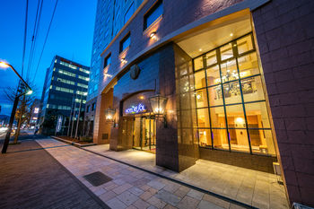 Hotel Front - Evening/Night