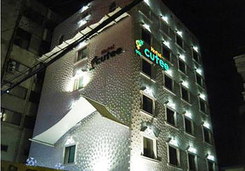 Hotel Front - Evening/Night