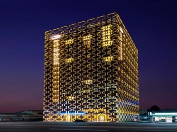 Hotel Front - Evening/Night