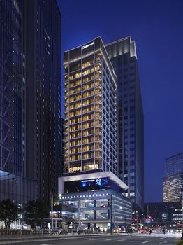 Hotel Front - Evening/Night