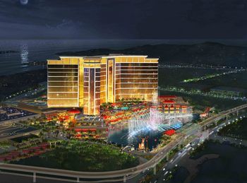 Hotel Front - Evening/Night