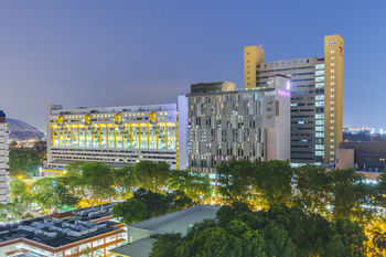 Hotel Front - Evening/Night
