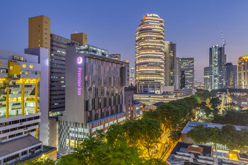Hotel Front - Evening/Night