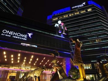Hotel Front - Evening/Night