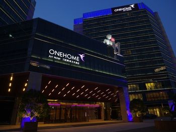 Hotel Front - Evening/Night