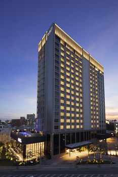 Hotel Front - Evening/Night