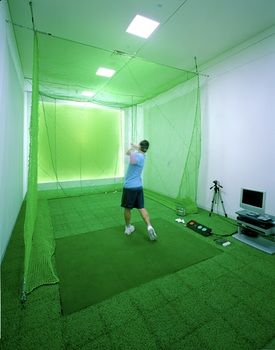 Indoor Golf Driving Range