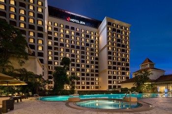 Hotel Front - Evening/Night