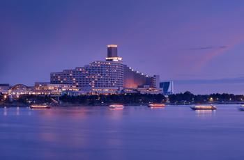 Hotel Front - Evening/Night