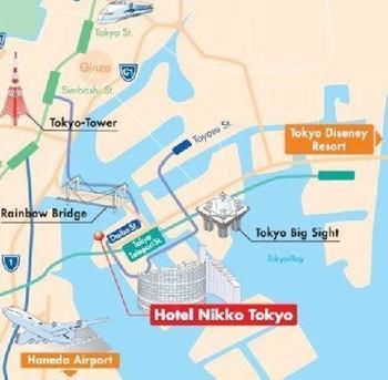Hilton-Tokyo-Odaiba-Map