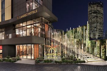 Hotel Front - Evening/Night