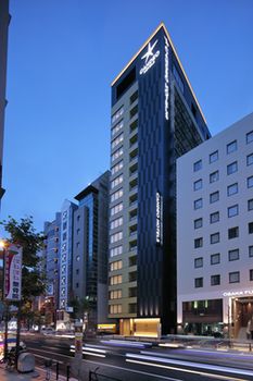 Hotel Front - Evening/Night