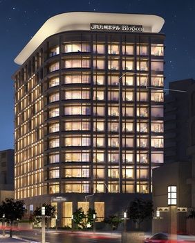 Hotel Front - Evening/Night