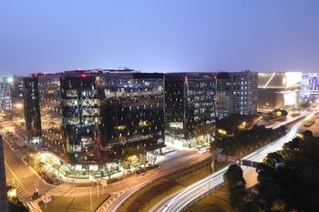 Hotel Front - Evening/Night