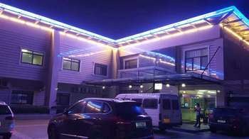 Hotel Front - Evening/Night