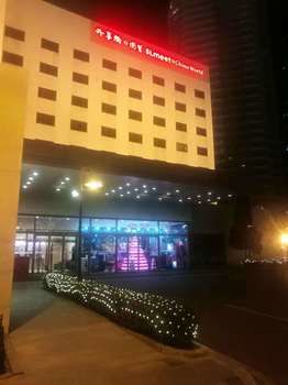 Hotel Front - Evening/Night