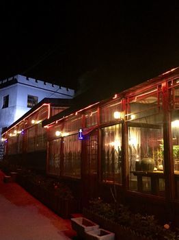Hotel Front - Evening/Night
