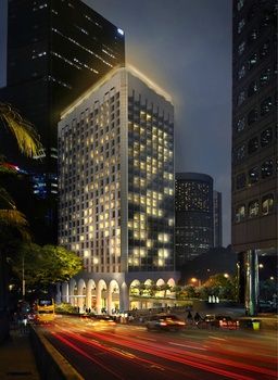 Hotel Front - Evening/Night
