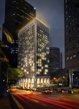 Hotel Front - Evening/Night