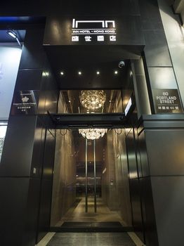 Hotel Front - Evening/Night