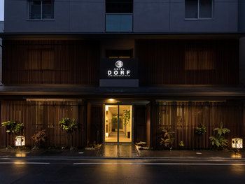 Hotel Front - Evening/Night