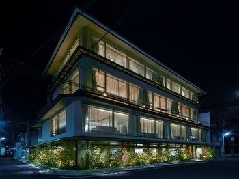 Hotel Front - Evening/Night