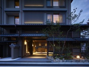 Hotel Front - Evening/Night