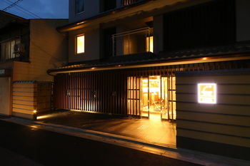 Hotel Front - Evening/Night