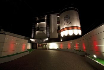 Hotel Front - Evening/Night