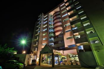 Hotel Front - Evening/Night