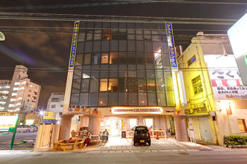 Hotel Front - Evening/Night