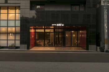 Hotel Front - Evening/Night