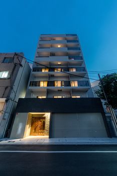 Hotel Front - Evening/Night