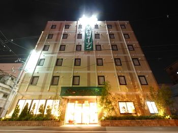 Hotel Front - Evening/Night