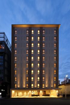 Hotel Front - Evening/Night