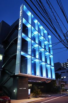 Hotel Front - Evening/Night