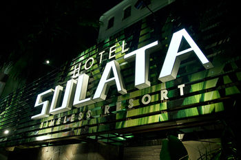 Hotel Front - Evening/Night