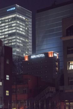 Hotel Front - Evening/Night