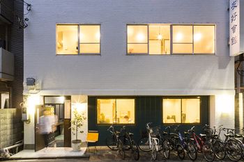 Hotel Front - Evening/Night