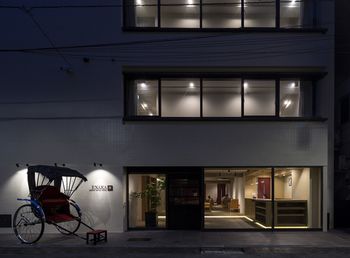 Hotel Front - Evening/Night