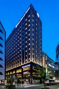 Hotel Front - Evening/Night