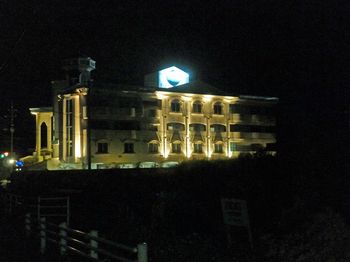 Hotel Front - Evening/Night