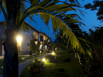 Hotel Front - Evening/Night