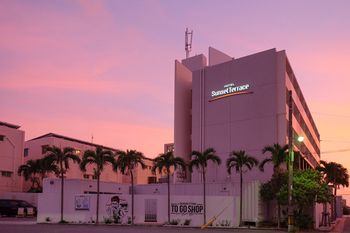 Hotel Front - Evening/Night