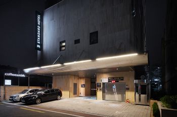 Hotel Front - Evening/Night