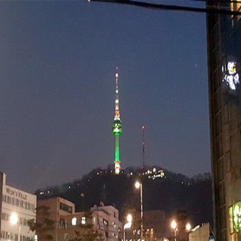 Hotel Front - Evening/Night