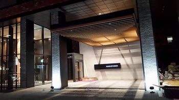 Hotel Front - Evening/Night