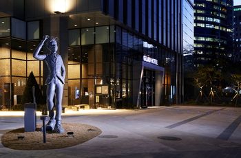 Hotel Front - Evening/Night