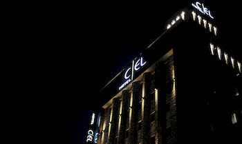 Hotel Front - Evening/Night
